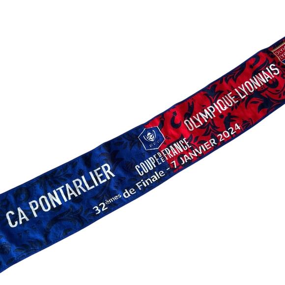 FFF coupe DE France scarf in great condition 2024 produit officiel - Picture 3 of 4
